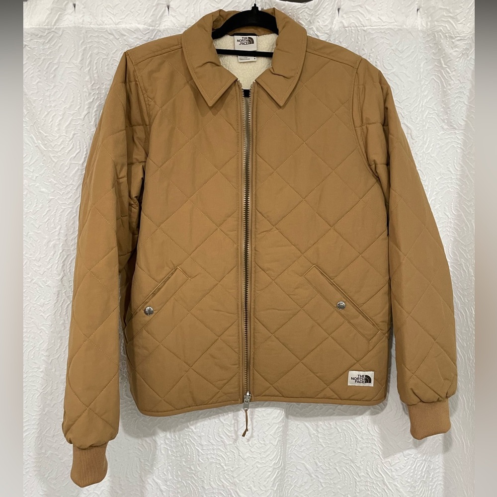 North face women’s Sherpa quilted jacket